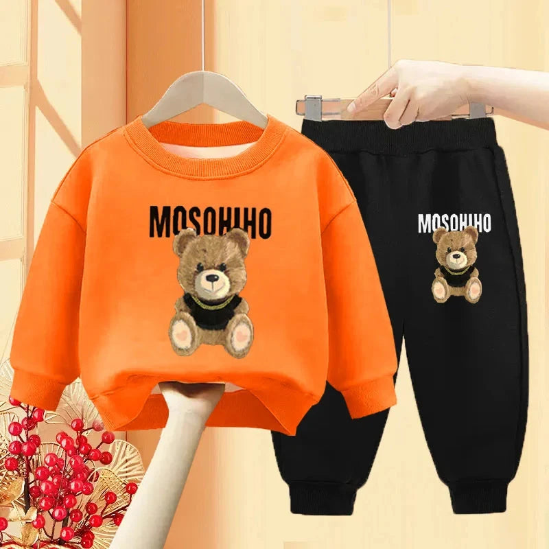 Mother Kids Boy Sets Spring Autumn Children Clothing 2pcs Fashion Girl Outfits Baby Clothes