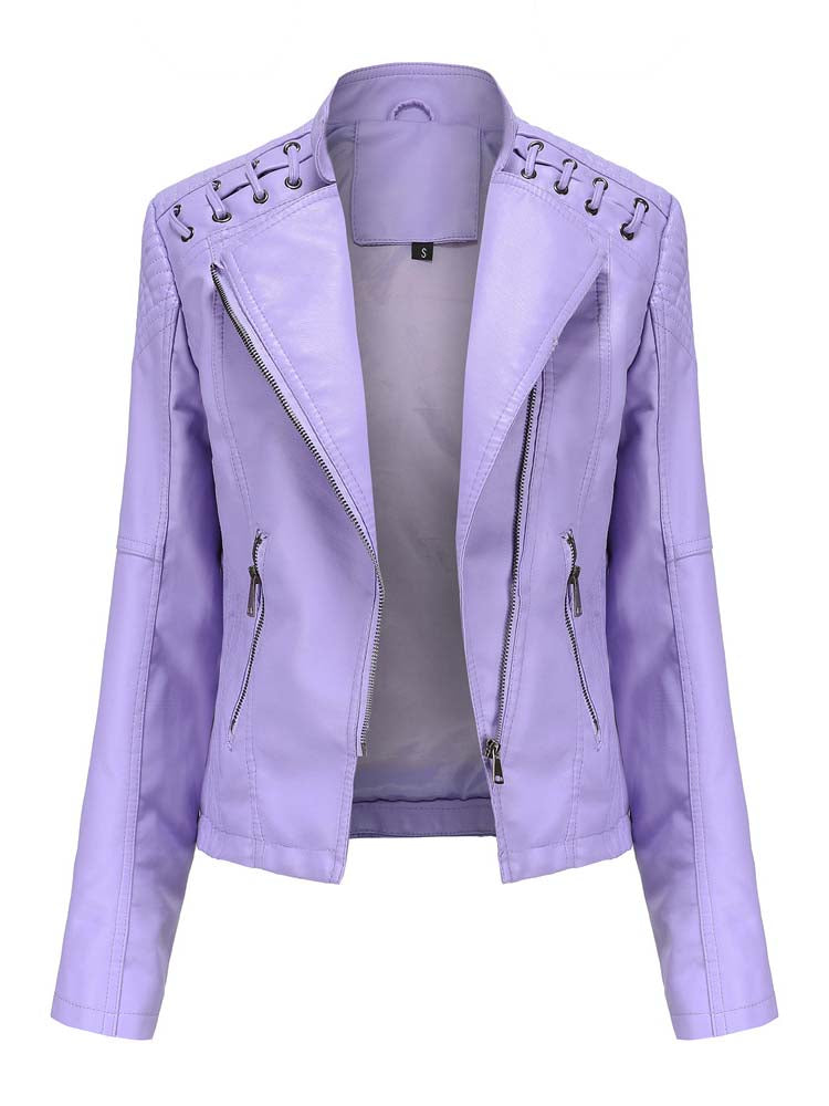 Women's Faux Leather Jackets