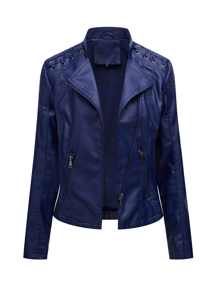 Women's Faux Leather Jackets