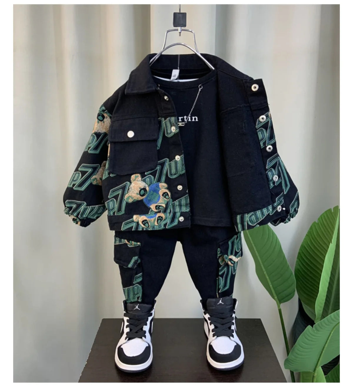 2-10 Years Children Clothing Set Boys Casual Clothes Kids Fashion Sweatshirt And Pants 2 Pcs Baby Autumn Winter Tracksuits