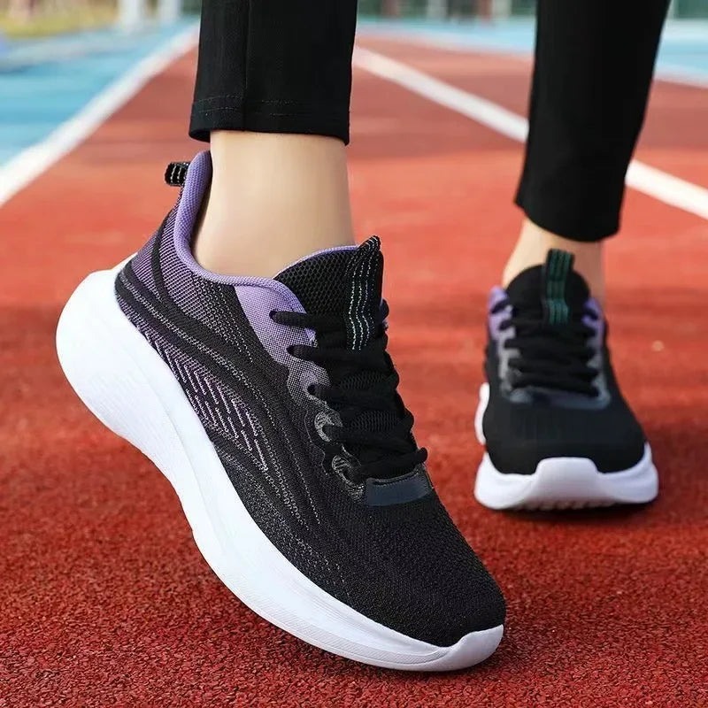 Casual Running Summer Fashion Anti Slip Hiking Mesh Breathability Athletic Shoe Tennis Woman Trend 2025