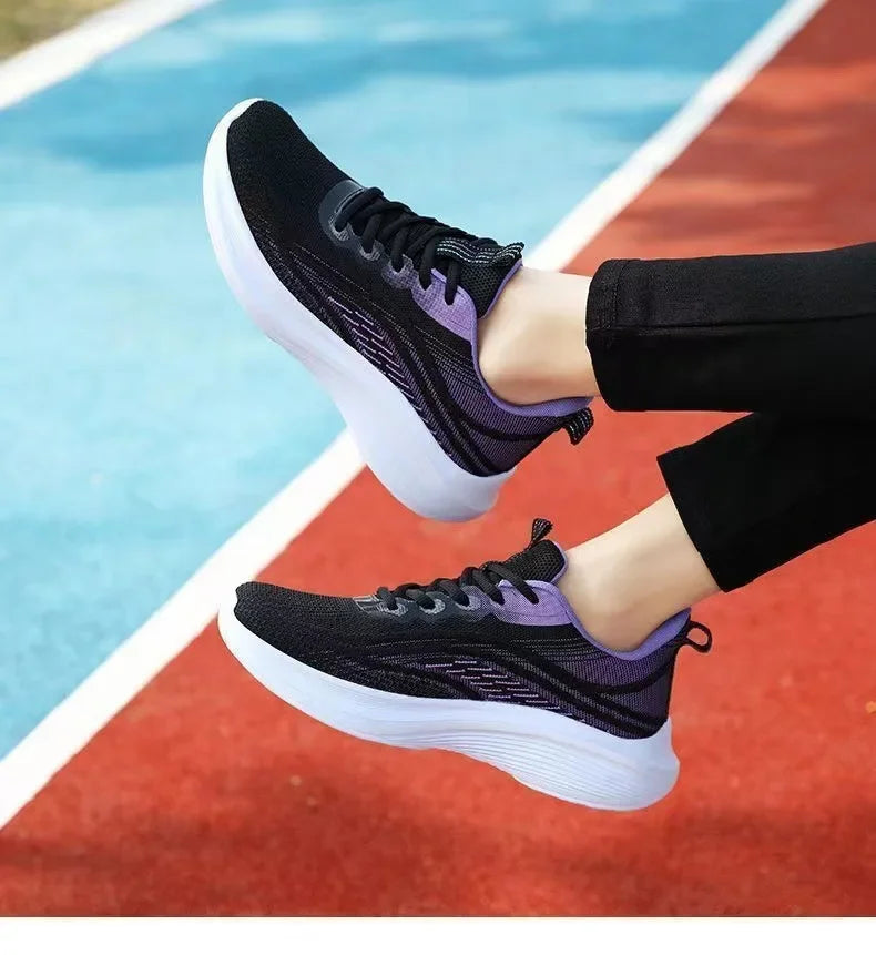 Casual Running Summer Fashion Anti Slip Hiking Mesh Breathability Athletic Shoe Tennis Woman Trend 2025