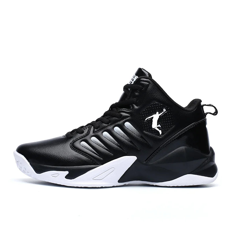 Shoes Leather Men's Sneaker Men Non-Slip Training Basketball