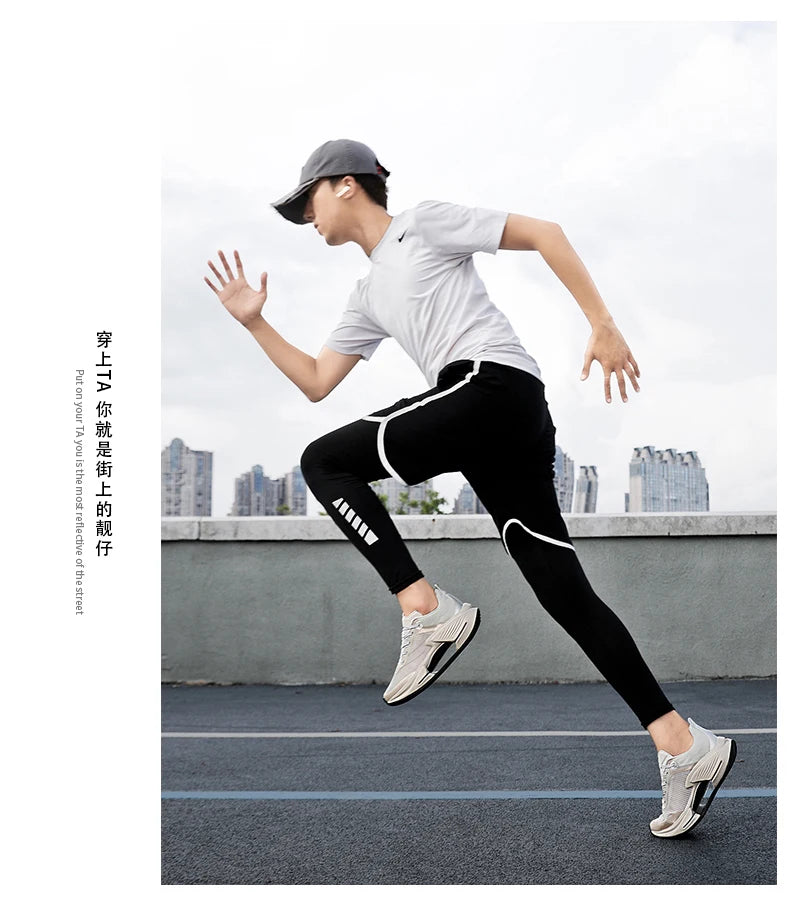 Professional Running Shoes for Men Shock-Absorbant Jogging Sneakers Women Height Increasing Outdoor Sneakers Low Top Sneakers