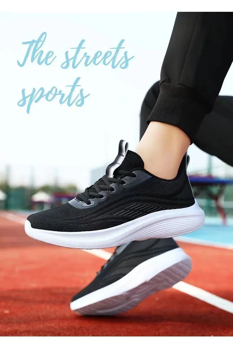 Casual Running Summer Fashion Anti Slip Hiking Mesh Breathability Athletic Shoe Tennis Woman Trend 2025