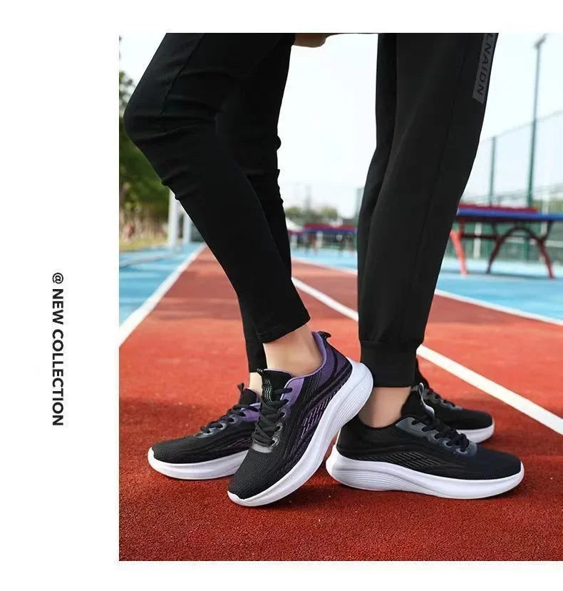 Casual Running Summer Fashion Anti Slip Hiking Mesh Breathability Athletic Shoe Tennis Woman Trend 2025