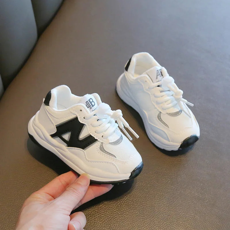 Rindu Cross border Autumn New Baby Shoes Soft Sole Shoes for Boys and Girls Korean Leather