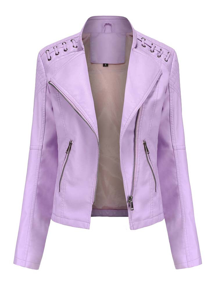 Women's Faux Leather Jackets