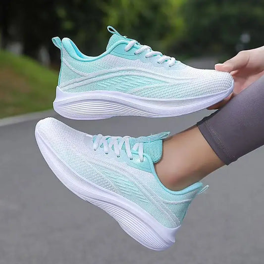 Casual Running Summer Fashion Anti Slip Hiking Mesh Breathability Athletic Shoe Tennis Woman Trend 2025