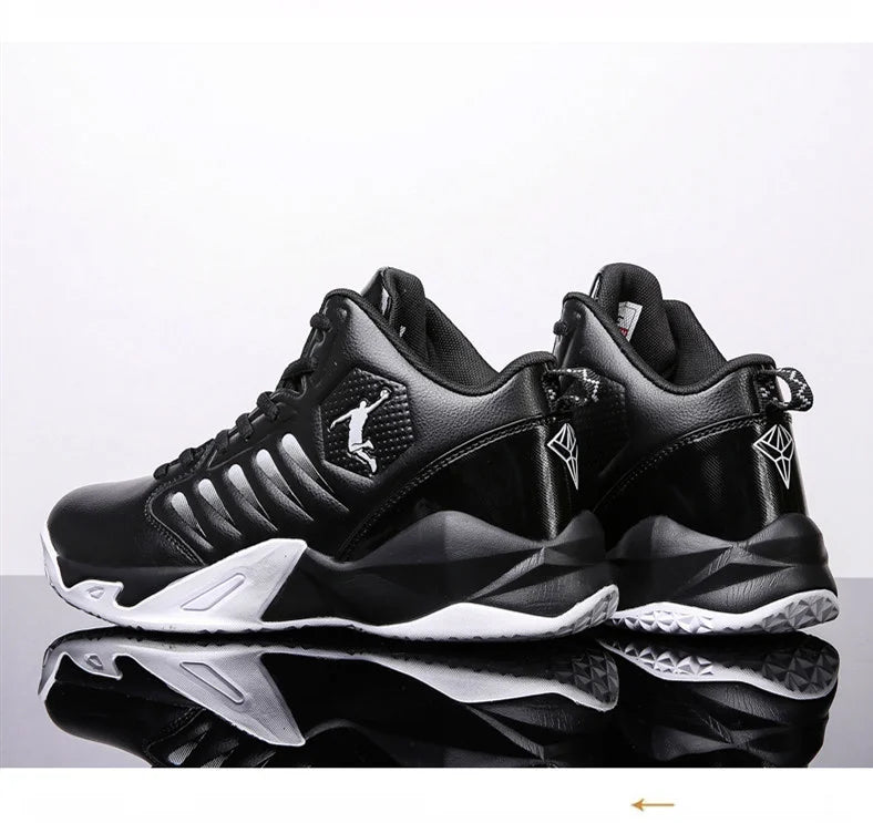 Shoes Leather Men's Sneaker Men Non-Slip Training Basketball