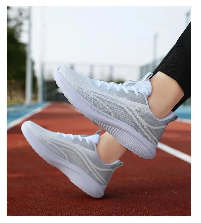 Casual Running Summer Fashion Anti Slip Hiking Mesh Breathability Athletic Shoe Tennis Woman Trend 2025