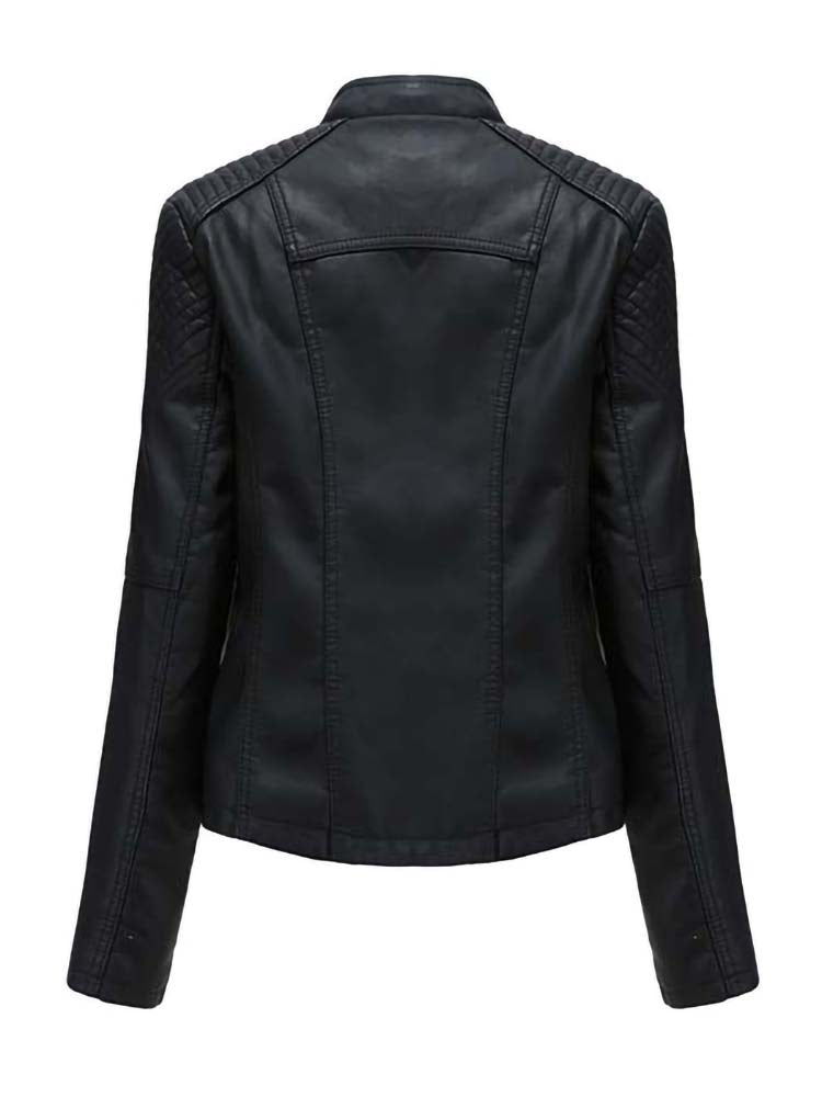 Women's Faux Leather Jackets