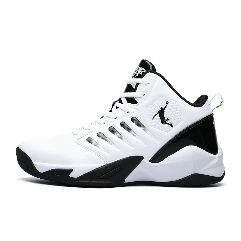 Shoes Leather Men's Sneaker Men Non-Slip Training Basketball