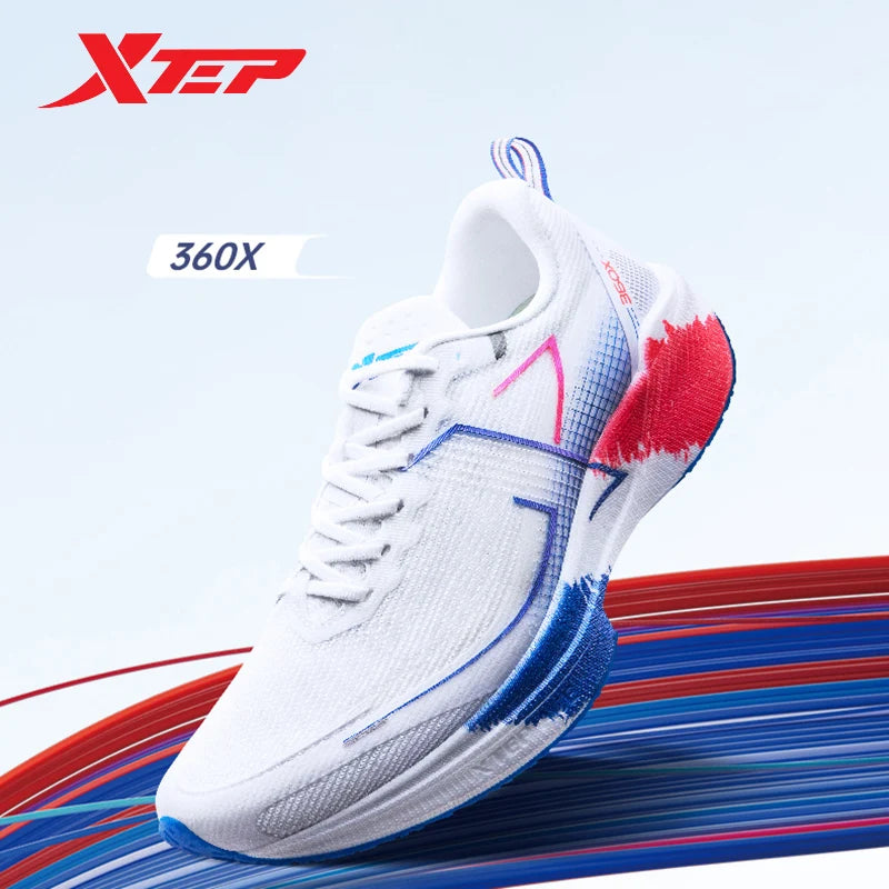 Xtep 360X Professional Running shoes Men's Carbon Plate Marathon PB Sport Shoe Lightweight ETPU Material Sneakers 976119110080